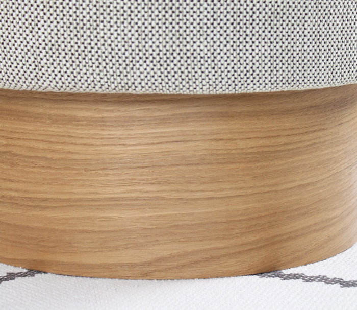 Atelier Del Sofa Barren Puf - Gris